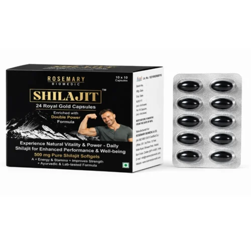 Shilajit 24 Royal Gold Capsules